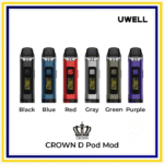 Uwell Crown D Pod Mod 35W 王冠聯名款註油主機空艙煙彈 | 2入装 | 台灣現貨供應